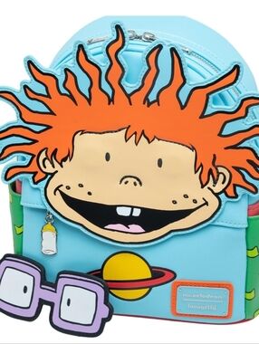 NWT NICKELODEON RUGRATS CHUCKIE LOUNGEFLY MINI BACKPACK